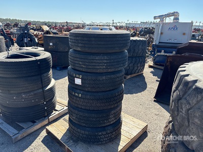 Quantity of (6) tires and rims Wheels