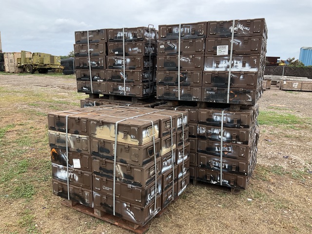 (150) PA156 Ammo Cans - For 81mm Cartridges