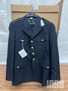 Quantity of (72) Military Uniform Coat Jackets (Unused) Uniformen