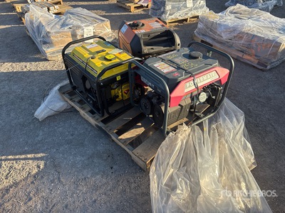 Quantity of (3) Portable Generator Set