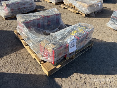 Quantity of (8) 20 ton Air/Hyd Bottle Jack