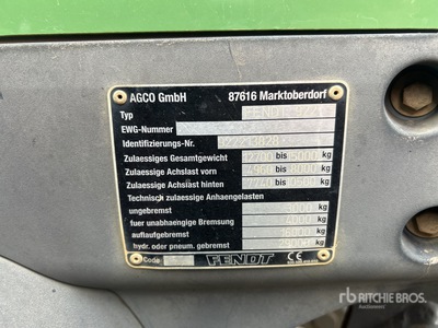 2011 Fendt 924 4WD Tractor