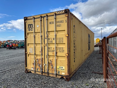 2008 40 ft High Cube Conteneur de stockage