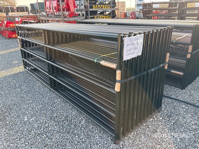 2026 RanchMaster MCM12 QTY(24) 12 ft Ranch ゲート (Unused)