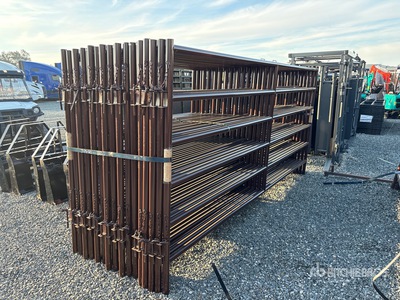 2026 RanchMaster HDALYPNL12 QTY(21) 12Ft Alley Livestock Panel (Unused)