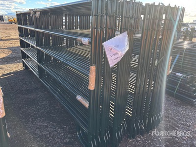 Quantity of (24) 2026 RanchMaster RWL120 12 ft Ranch Livestock Panel (Unused)