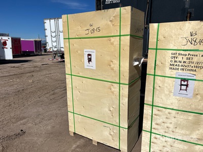 2026 RanchMaster ASPSS100 100 ton Shop Press (Unused)