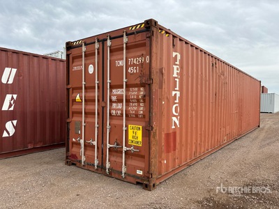 2011 40 ft High Cube Storage Container