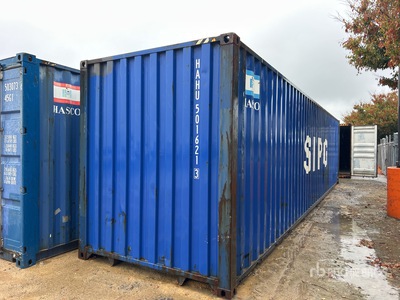 2013 40 ft High Cube Storage Container