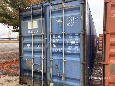2018 40 ft High Cube Opslag container (Unused)