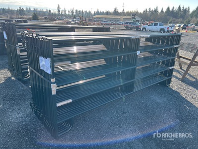 Quantity of (24) 2026 RanchMaster RWL120 12 ft Recinto per bestiame (Unused)