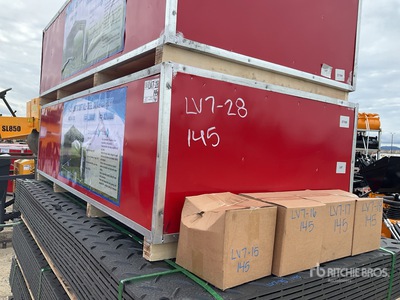 2026 SKLP SK-ZP20 All-Steel Garage Carport Zelte und Zeltkomponenten (Unused)