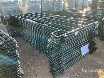 Quantity of (26) 2026 RanchMaster WL96 9 ft 6 in x 5 ft Ranch Livestock Panel (Unused)