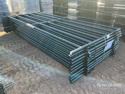 Quantity of (12) 2026 RanchMaster HDALYPNL12 12 ft Alley Livestock Panel (Unused)