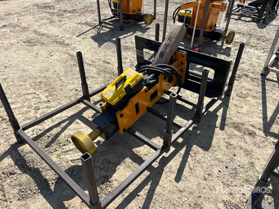 2026 GIYI GY-D680 56 in Skid Steer Post Driver (Unused)