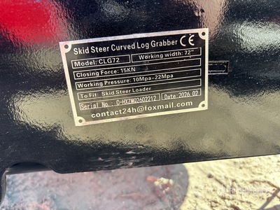 2026 GIYI GY-CLG72 Schranklader grijper (Unused)