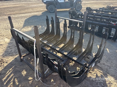 2026 GIYI GY-CLG72 72 in Skeleton Skid Steer Grapple (Unused)