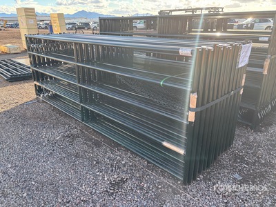 Quantity of (24) 2026 RanchMaster MCM12 12 ft Ranch Livestock Gate (Unused)