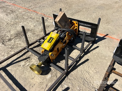 2026 GIYI GY-D680 56 in Skid Steer Post Driver (Unused)