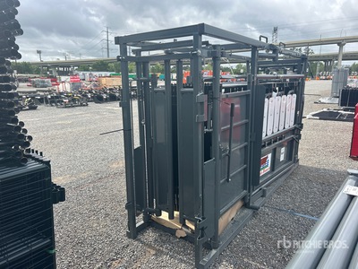 2026 RanchMaster LLG300 12 ft 6 in Upgraded Stockman Squeeze Chute (Unused)