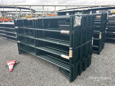 Quantity of (18) 2026 RanchMaster MGWL96 9 ft 6 in Magnum Ranch Livestock Panel (Unused)