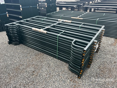 Quantity of (12) 2026 RanchMaster MGWL96 9 ft 6 in Magnum Ranch Livestock Panel (Unused)