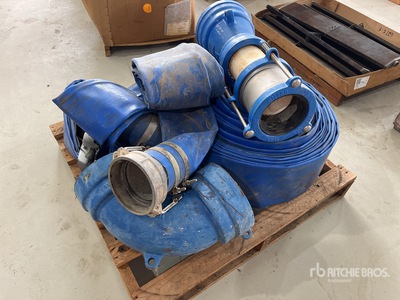 Quantity of 140 mm Fittings & Layflat Tuyau