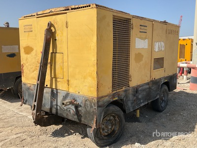 Atlas Copco XAMS615 Mobile Air Compressor (Inoperable)