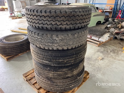 Quantity of Miscellaneous Used & Unused Tyres & Räder