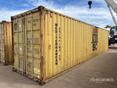 2011 40 ft High Cube Contenedor de almacenamiento