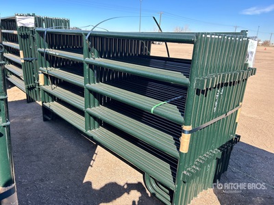 Quantity of (18) 2026 RanchMaster MGWL96 9 ft 6 in x 5 ft Livestock Panel (Unused)
