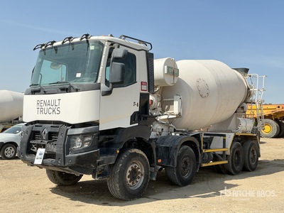 2019 Renault K440 8x4 Twin-Steer Mixer Truck