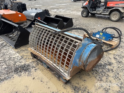 Skid Steer Concrete Mixer