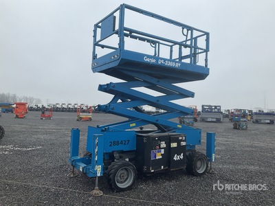 2015 Genie GS-3369RT Diesel Scissor Lift