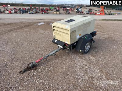 2014 Doosan 720 Mobile Compresseur A Air Compressore (Inoperable)