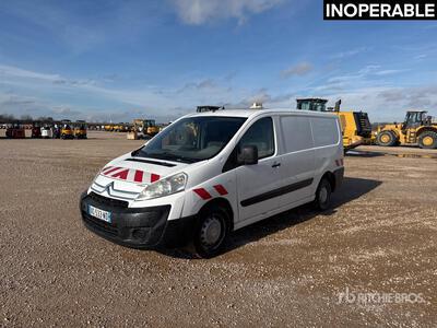 2010 Citroen Jumpy Vehicule Utilitaire Cargo Van (Inoperable)