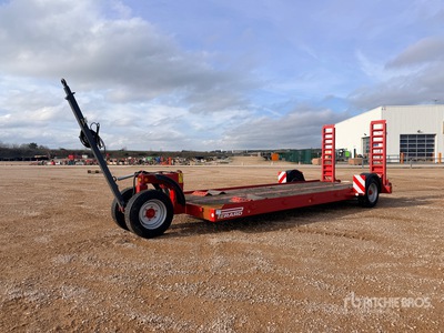 2020 Perard 4RPVA5M7 5.95 m S/A Remorque Agricole 1 Essieu Equipment Trailer