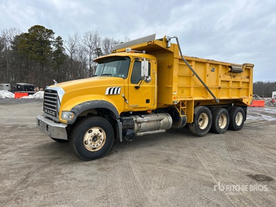 2009 Mack GU713 Granite 8x4 Tri/A Dump Truck
