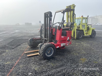 2015 Moffett M8 55.4 T4 5500 lb 3x3 Truck Mounted Forklift