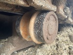 Undercarriage with Left Carrier Rollers