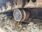 Undercarriage with Right Carrier Rollers