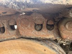 Undercarriage with Left Track Links