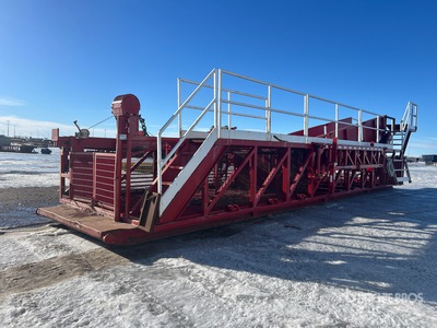 Ozcan Northern 40 ft Skid Mounted Hydraulic Pipe Tub ドリル/油田 その他用