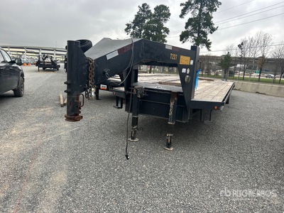 2009 Ameritrail 40 ft T/A Gooseneck Remolque Portamaquinaria