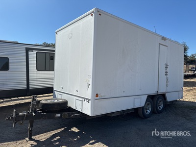2015 JAG Mobile Solutions 18 ft x 8 ft 7 Person T/A Portable Toilet