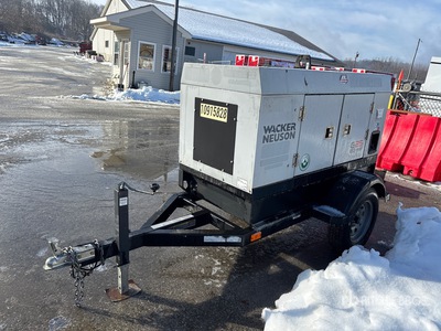 2019 Wacker Neuson G25 T4F 20 kW Mobile Generatore