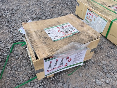 Quantity of (3) 2025 STARVOX SV-5T3M4X Lote de Eslingas de Cadena (Sin Usar) / Quadruple Lift Chain Sling (Unused)