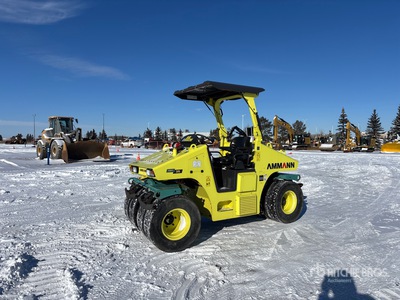 2018 Ammann ART35 8 Wheel Gummiradwalze