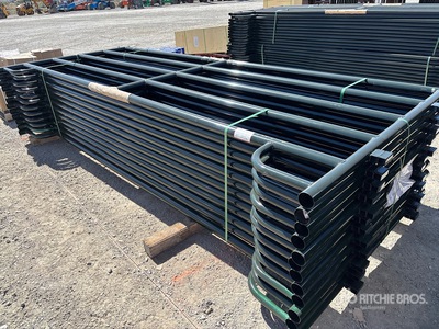 Quantity of (12) 2026 RanchMaster MGWL120 12 ft Livestock Panel (Unused)