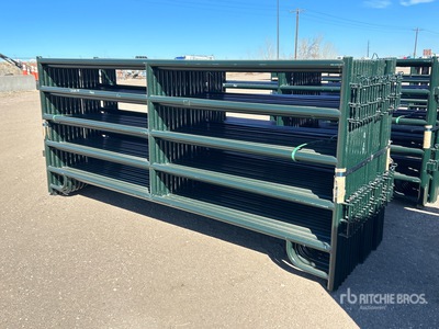 Quantity of (18) 2026 RanchMaster MGWL120 12 ft x 5 ft Livestock Panel (Unused)